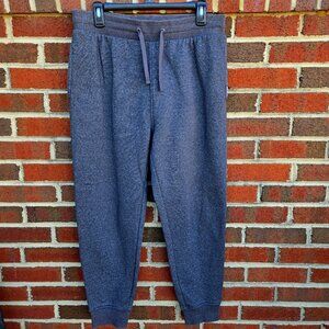 Eddie Bauer Men's Fleece Charcoal Gray Jogger Pants Size M